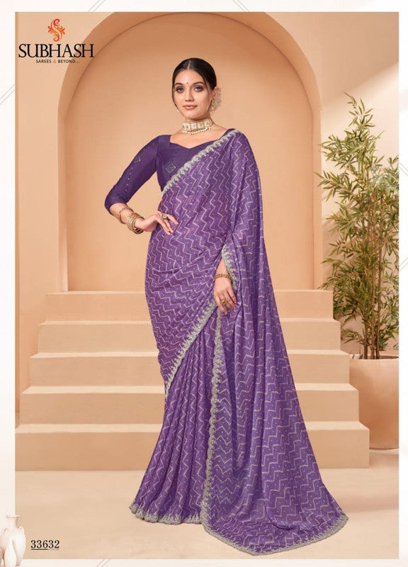 fcity.in - Sanwariya Trendy Marble Saree With Unstiched Blouse Piece /  Trendy