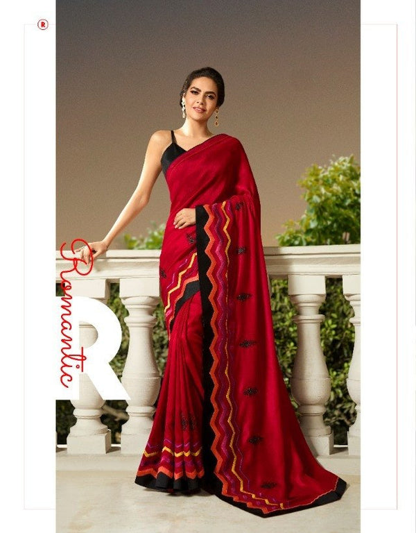 Sanskar Old Hit Stp-23044 Multicolor Unique Fancy Fabric Saree