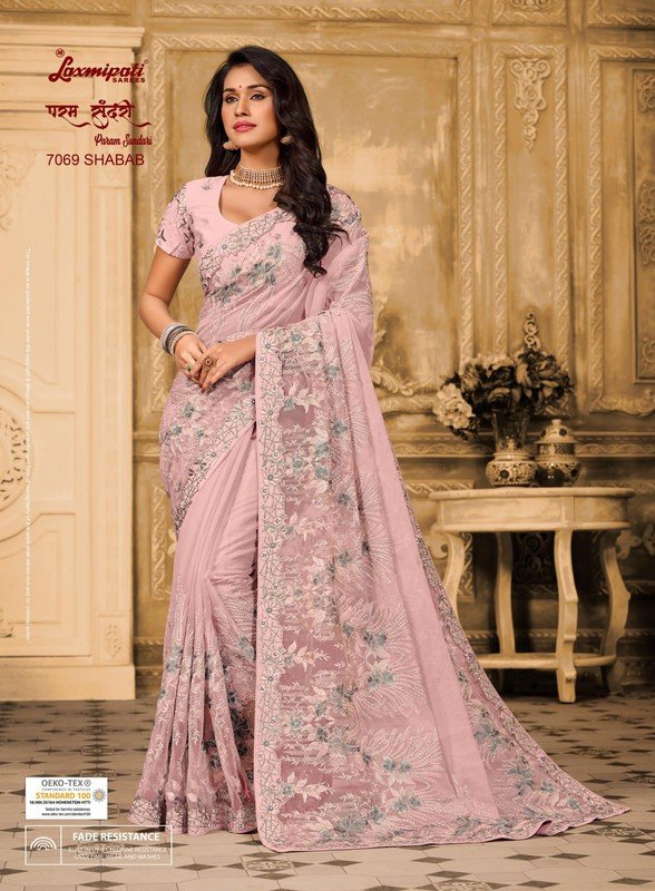 Buy Now Laxmipati Barbie K-235 Satin silk,padding Firozi Saree – Laxmipati  Sarees | Sale