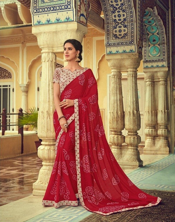 Palav Palav Collection P2705 Maroon Unique Fancy Fabric Saree