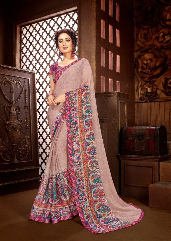 Palav Palav Collection P2802 Multicolor Unique Fancy Fabric Saree