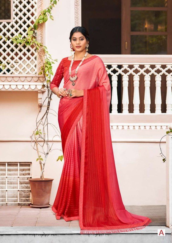 Shravya Vivanta-A Multicolor Chiffon Saree