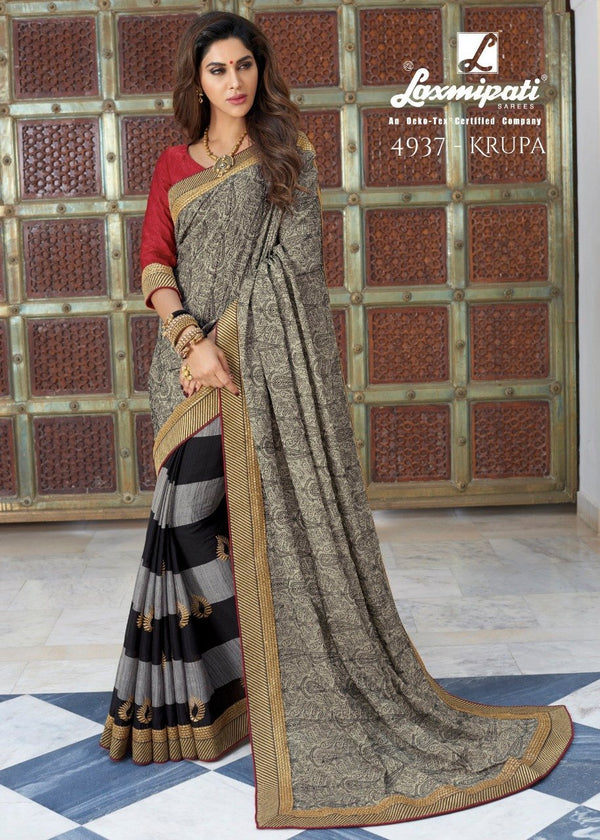 Laxmipati Shyama 4937 Multicolor Silk Saree