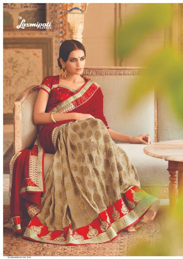 Laxmipati Shyamasakhi 3762 Multicolor Silk Saree