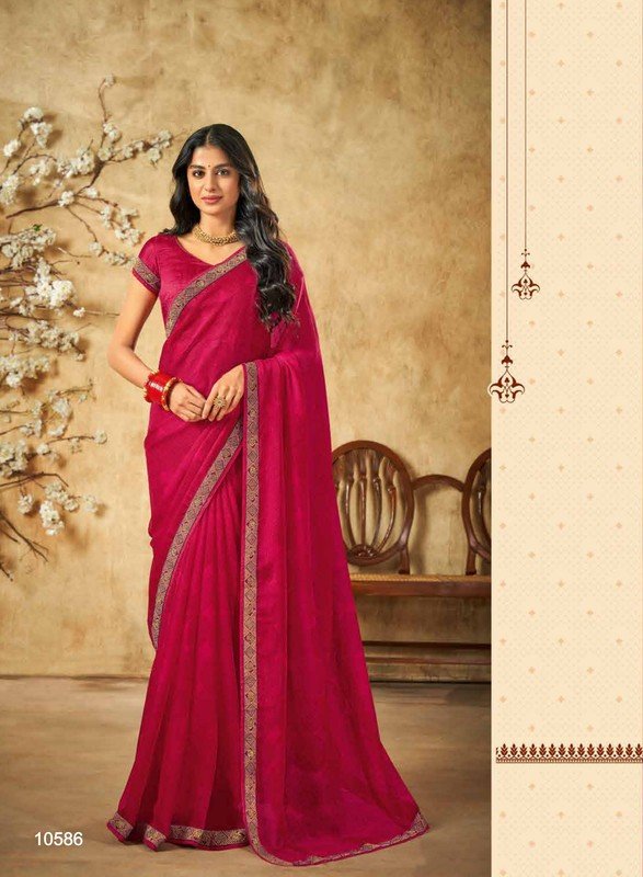 Subhash Riviera-15 Sb-10586 Pink Georgette Saree