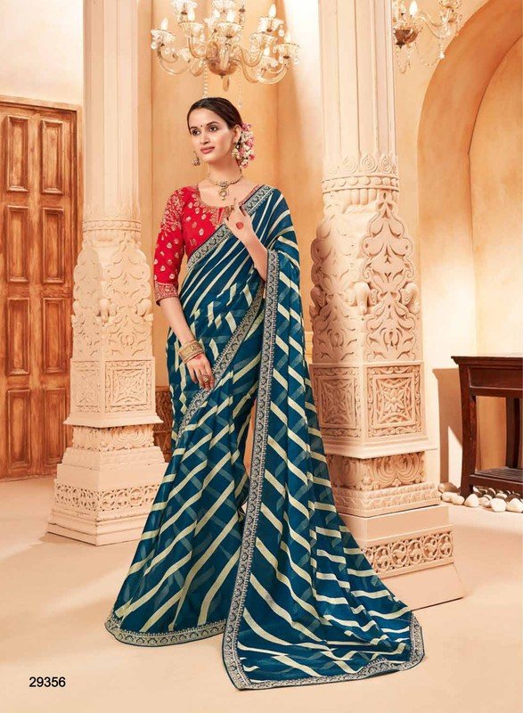 Subhash Shankari-3 Sb-29356 Multicolor Georgette Saree