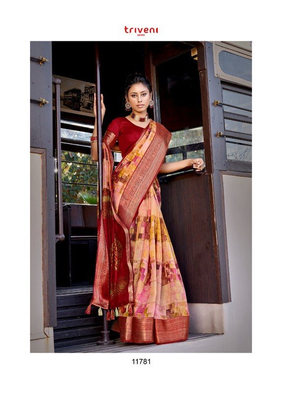 Vallabhi Roop Sundari Vl-11781 Multicolor Soft Cotton Saree