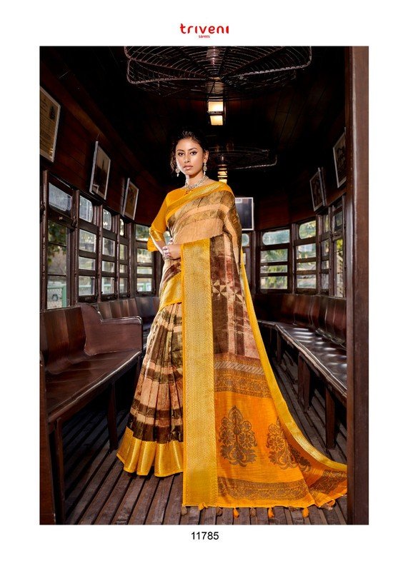 Vallabhi Roop Sundari Vl-11785 Multicolor Soft Cotton Saree